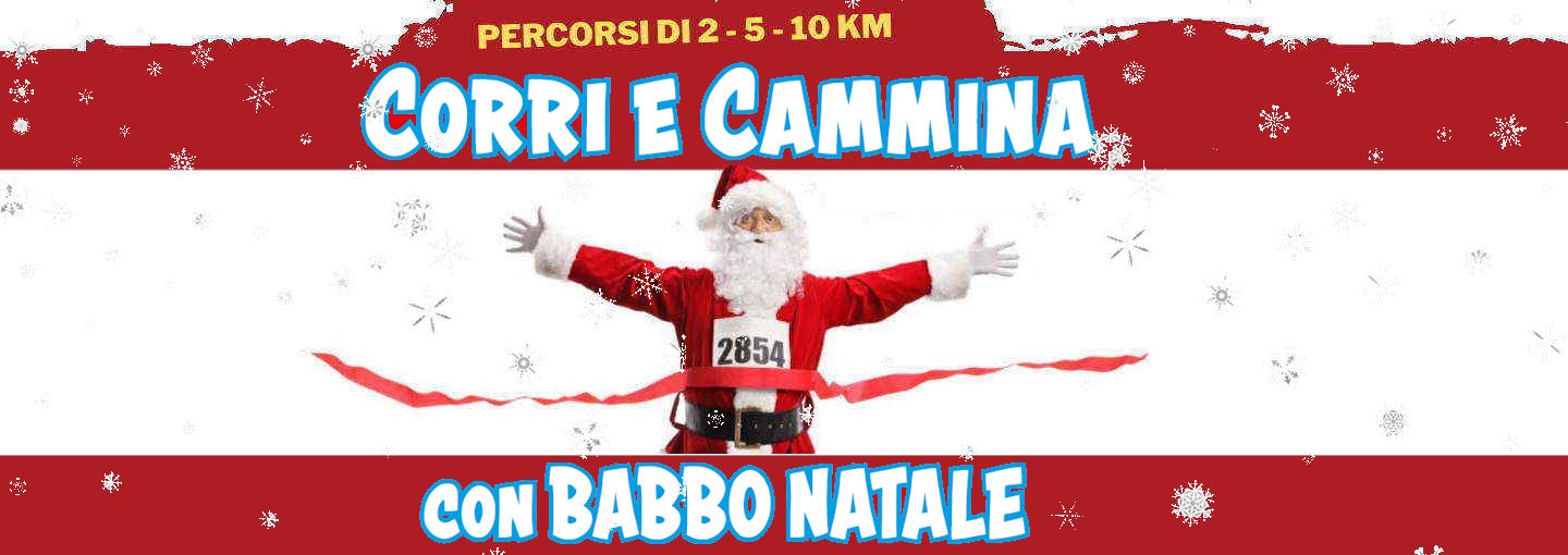 Corri e cammina con babbo natale